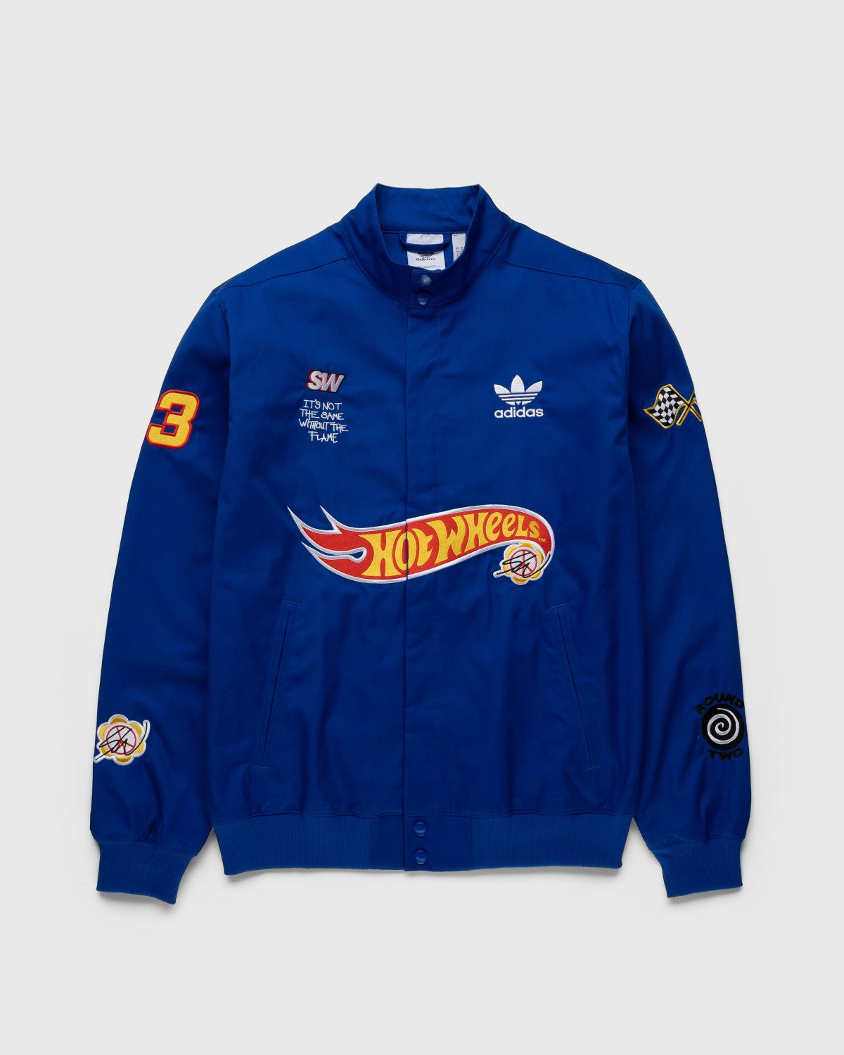 Adidas – Sean Wotherspoon x Hot Wheels Race Jacket Blue - Jackets - Blue - Image 1