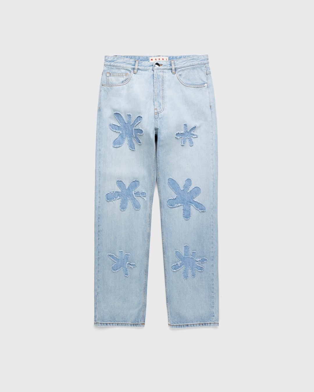 Marni – Daisy Denim Pants Light Blue - Pants - Blue - Image 1