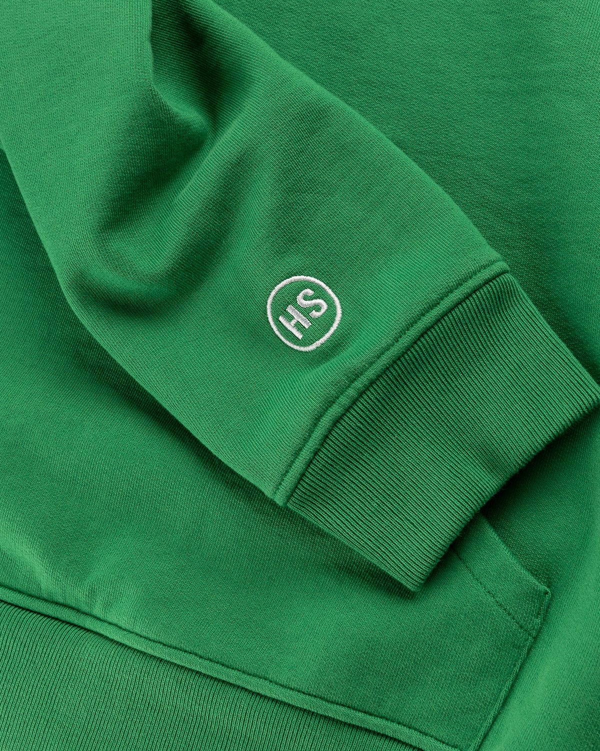 Highsnobiety – Logo Hoodie Green - Hoodies - Green - Image 6