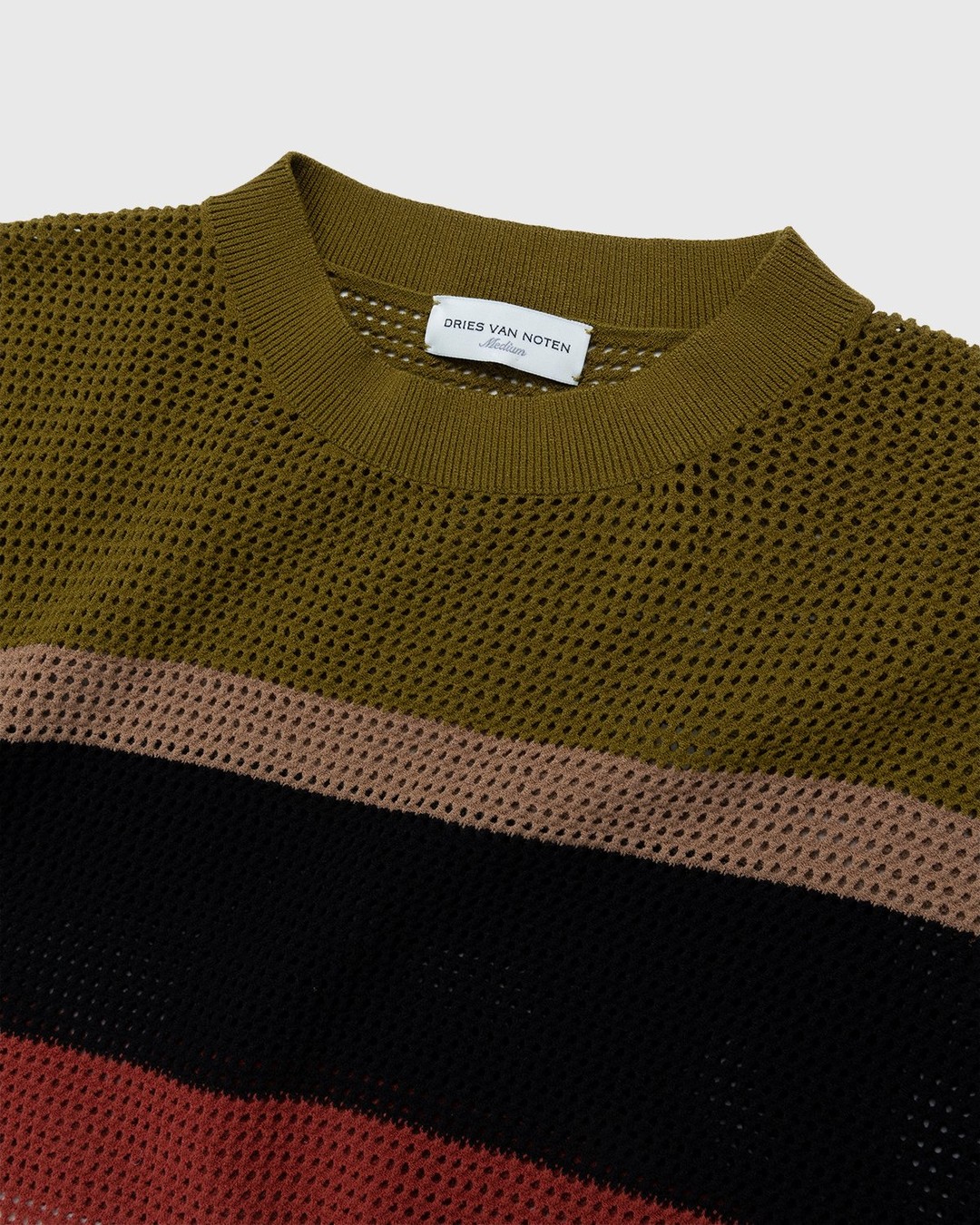 Dries van Noten – Jacobus Knit Sweater Ecru - Knitwear - Beige - Image 4