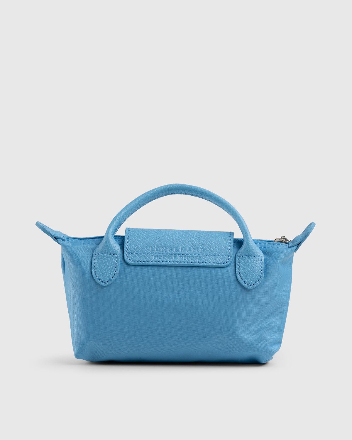 Longchamp x André Saraiva – Le Pliage André Pouch Blue - Bags - Blue - Image 2