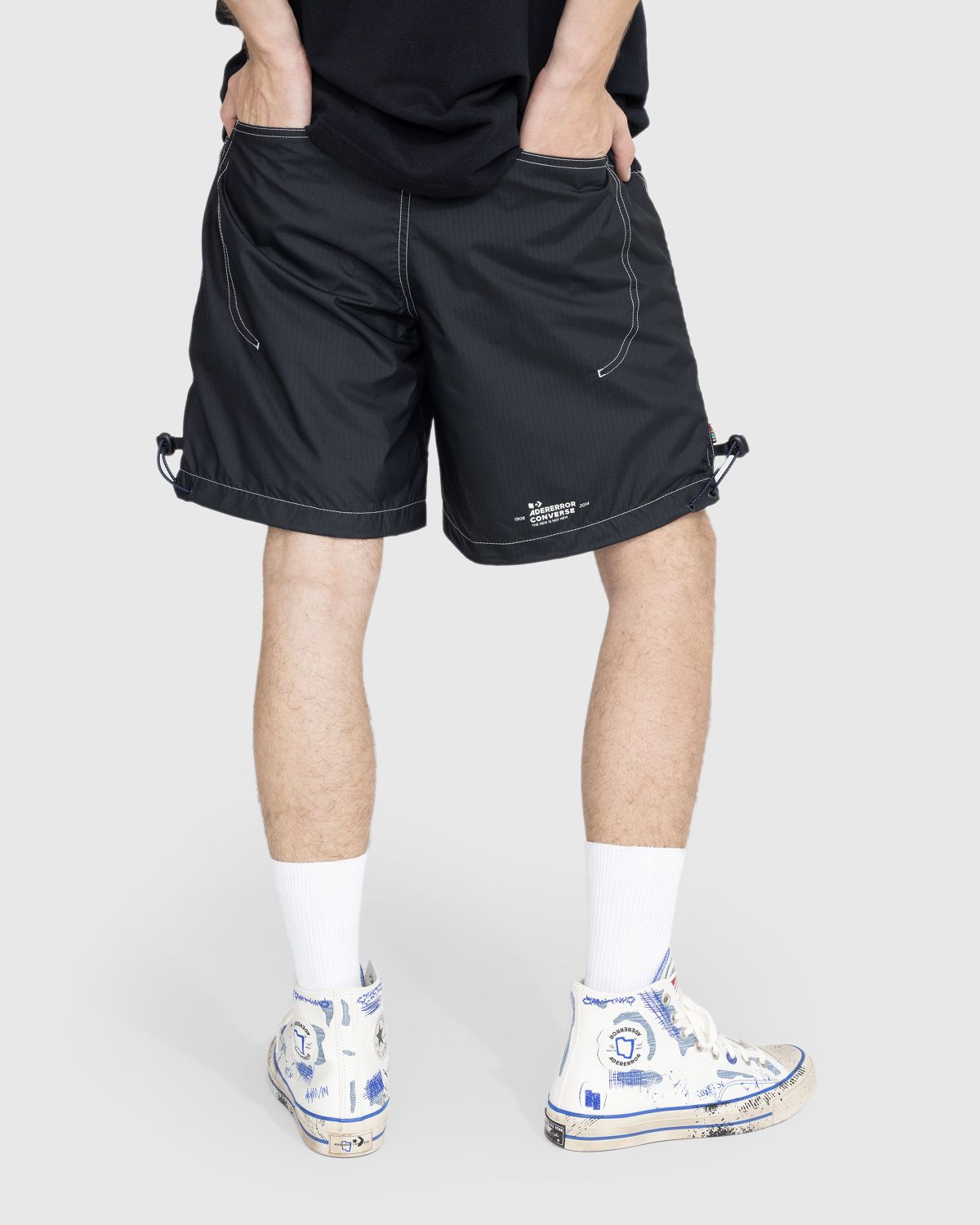 Converse x Ader Error – Shapes Shorts Converse Black - Shorts - Black - Image 3