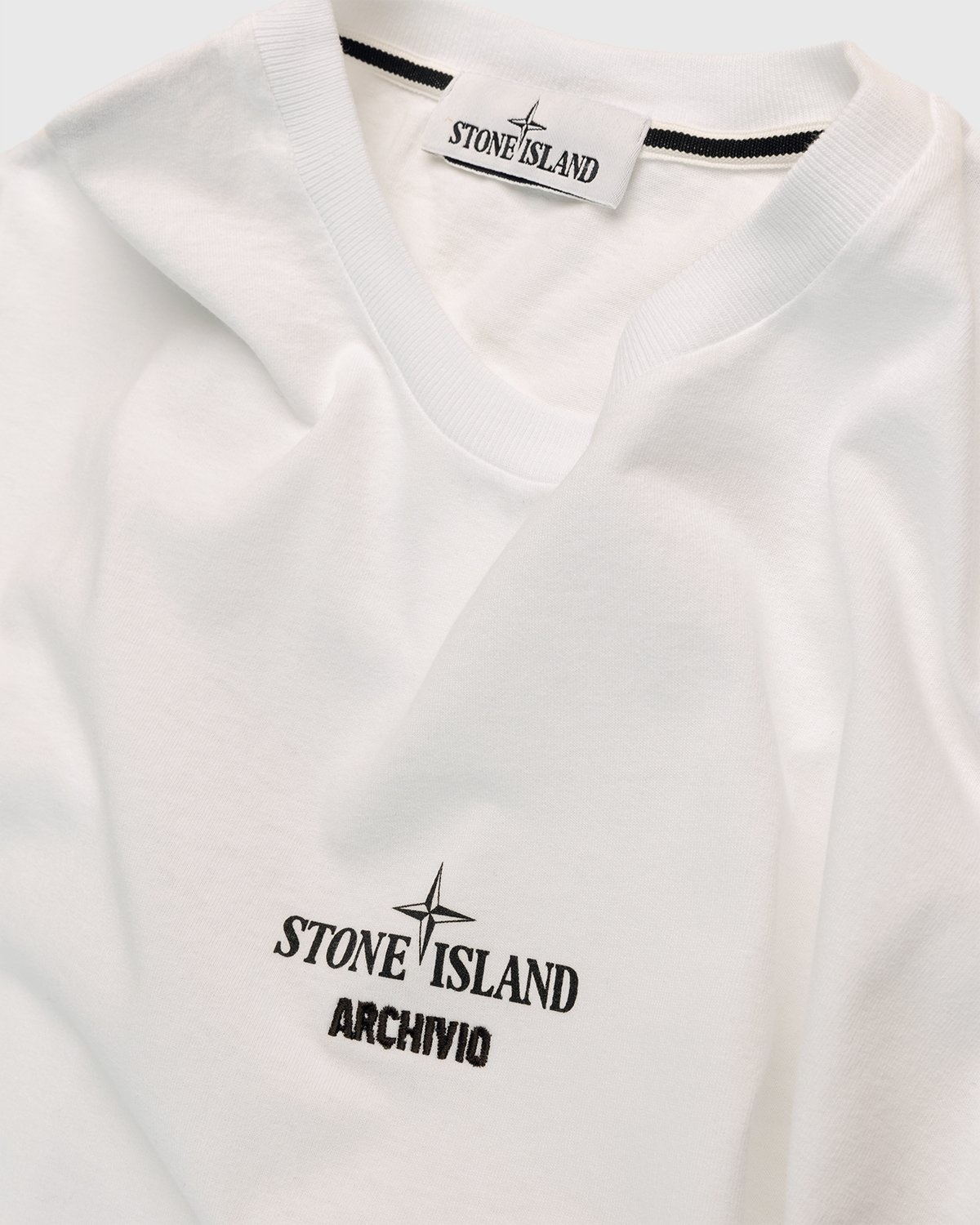 Stone Island – T-Shirt White - T-shirts - White - Image 3