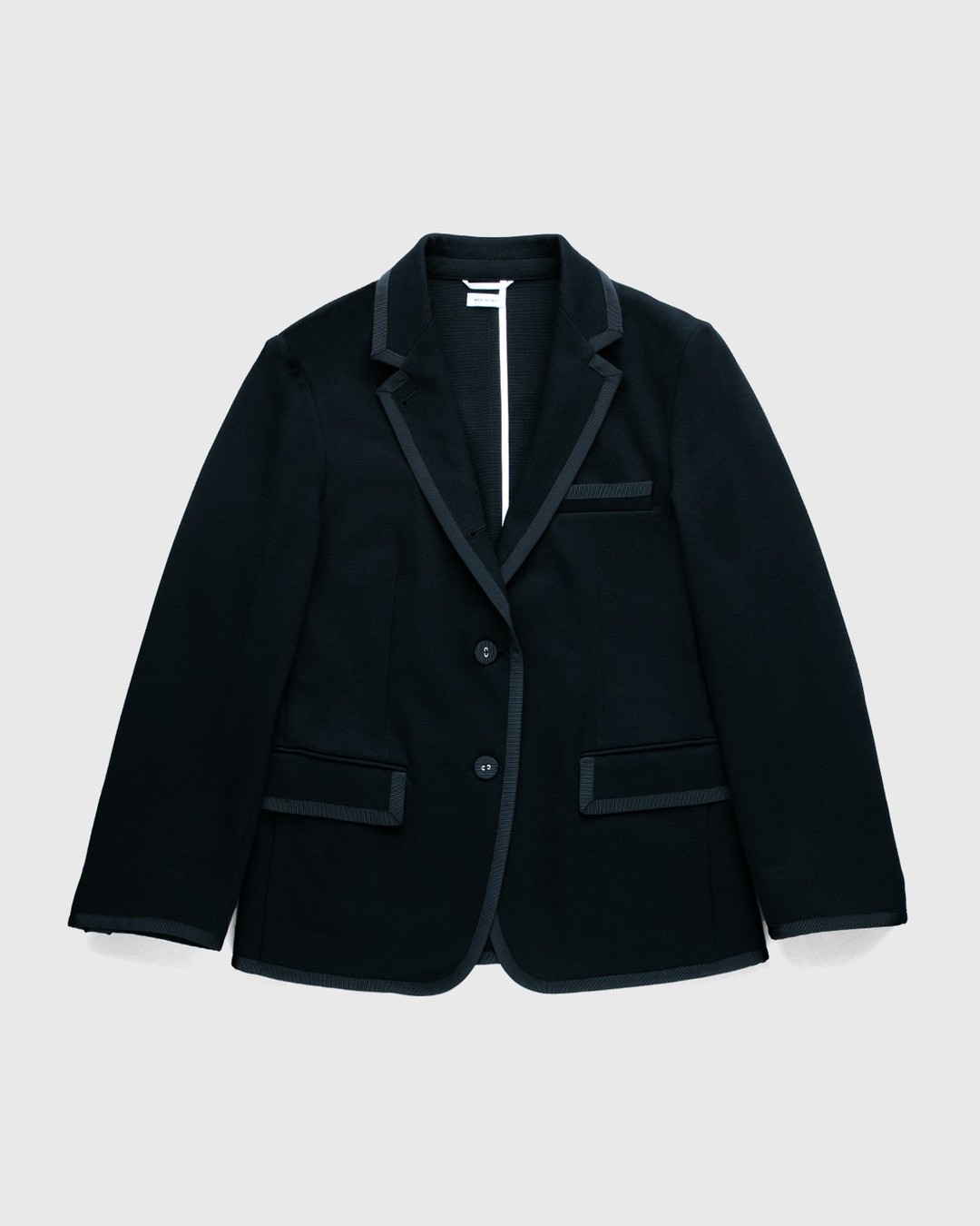 Thom Browne x Highsnobiety – Women’s Deconstructed Sport Jacket Black - Blazers - Black - Image 1