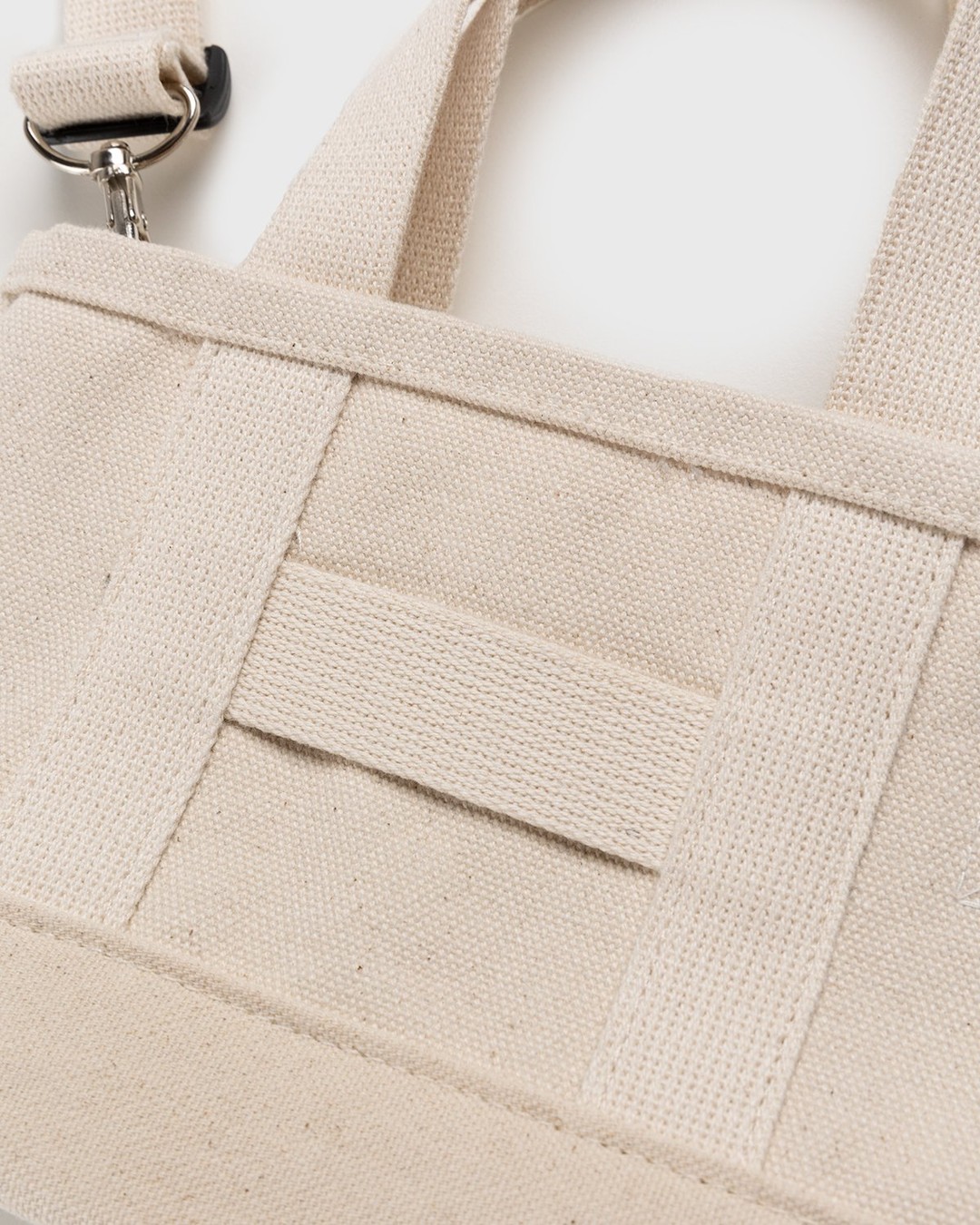 Highsnobiety – Small Canvas "H" Tote Natural - Bags - Beige - Image 3