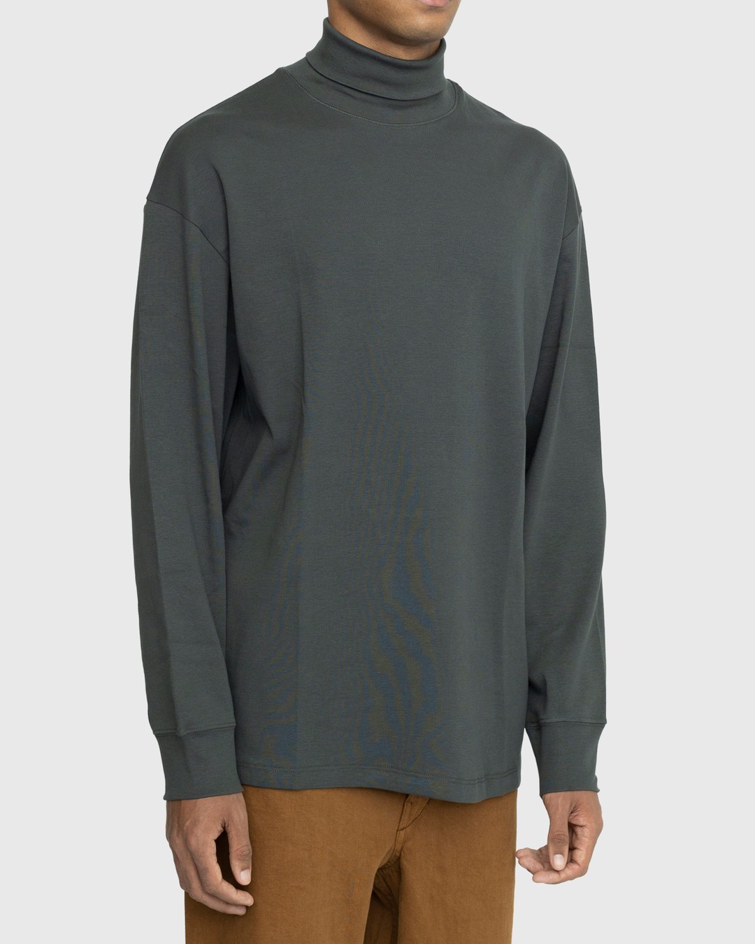 Lemaire – Turtleneck Grey - Longsleeves - Brown - Image 4