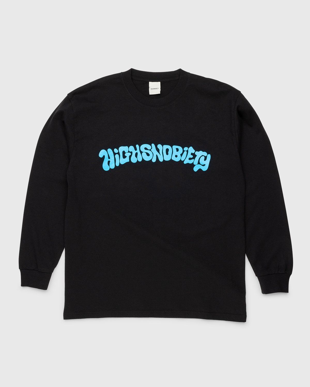 Highsnobiety – Arch Logo Longsleeve Black - Longsleeves - Black - Image 1
