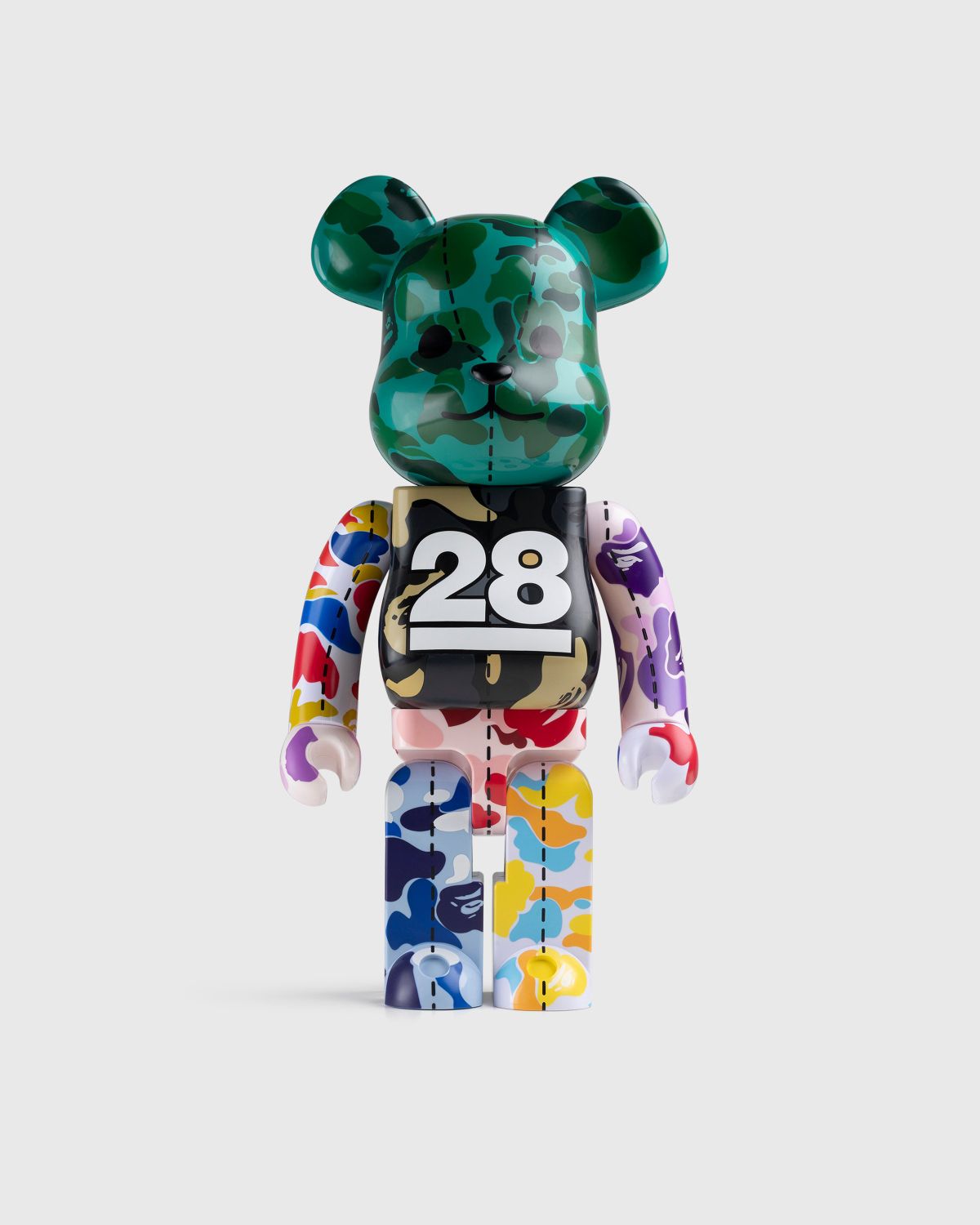 Medicom – Be@rbrick BAPE Camo 28th Anniversary 1000% #4 - Art & Collectibles - Multi - Image 1