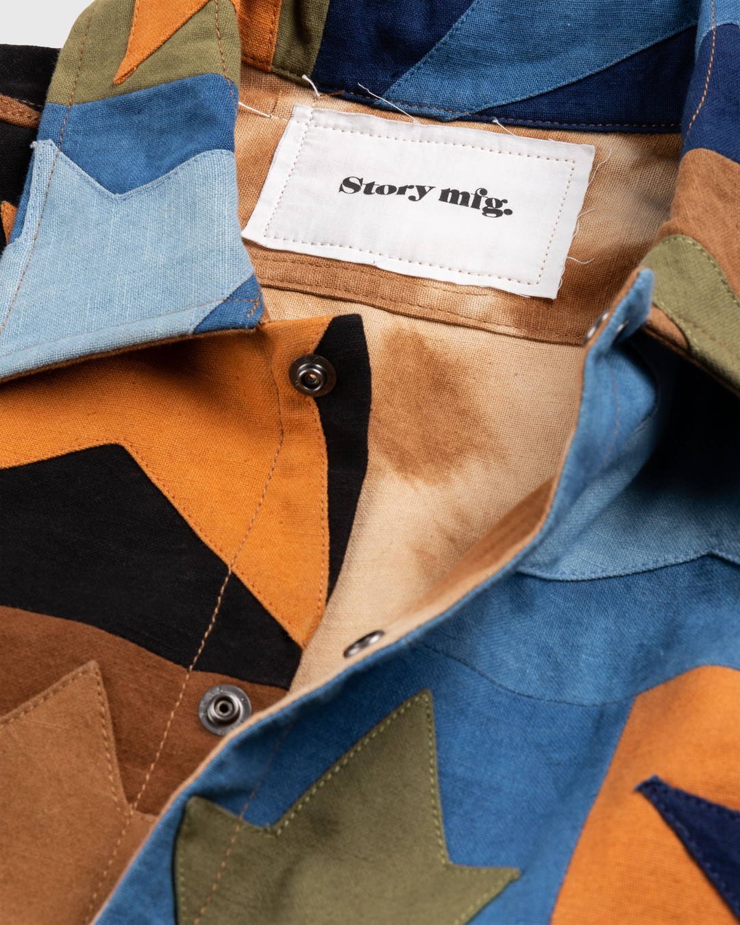 Story mfg. – Worf Jacket Star Scraps Patchwork - Outerwear - Multi - Image 6