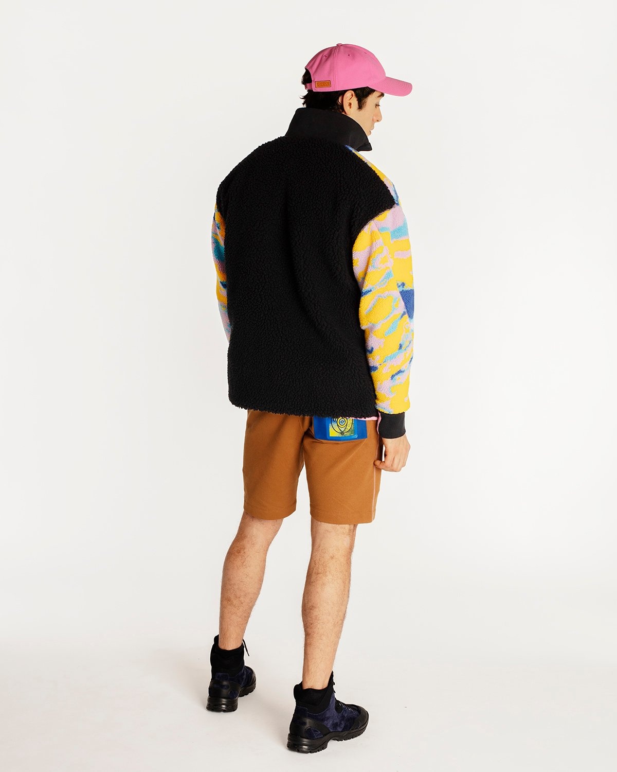 Loewe – Fleece Zip Sweater Multicolor - Sweats - Multi - Image 3