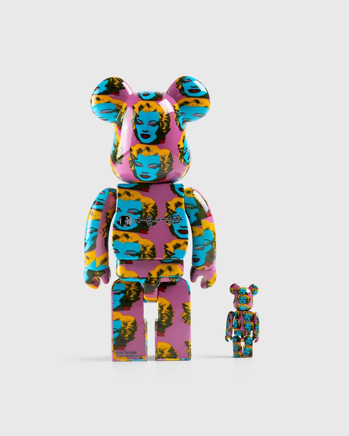 Medicom – Be@rbrick Andy Warhol's Marilyn Monroe 100% and 400% Set Multi - Art & Collectibles - Multi - Image 2
