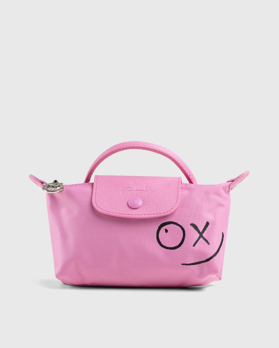 Longchamp Le Pliage Pouch Bag in Pink