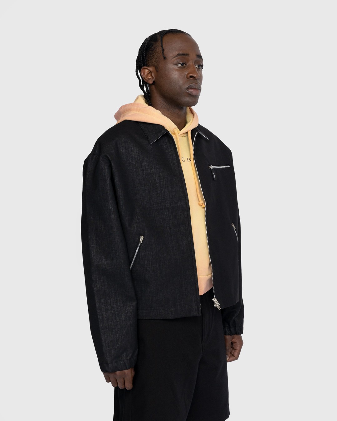 Acne Studios – Zippered Jacket Black - Outerwear - Black - Image 4