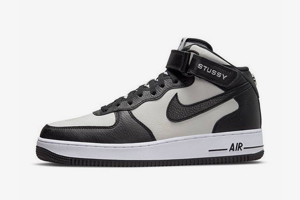 Stüssy x Nike Air Force 1 Mid: Official Images & Rumored Info - Vimarsana News