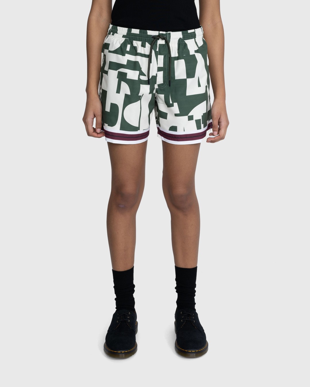 Dries van Noten – Phibbs Swim Shorts Dessin C - Swimwear - Green - Image 2