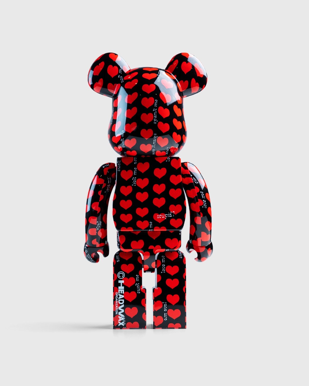 Medicom – Be@rbrick Black Heart 1000% - Toys - Black - Image 2