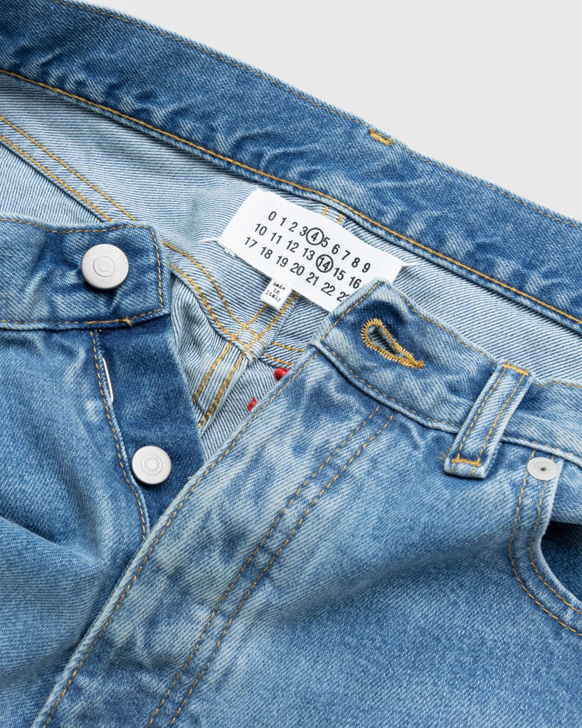 Maison Margiela – Straight Leg Jeans Blue - Pants - Grey - Image 6