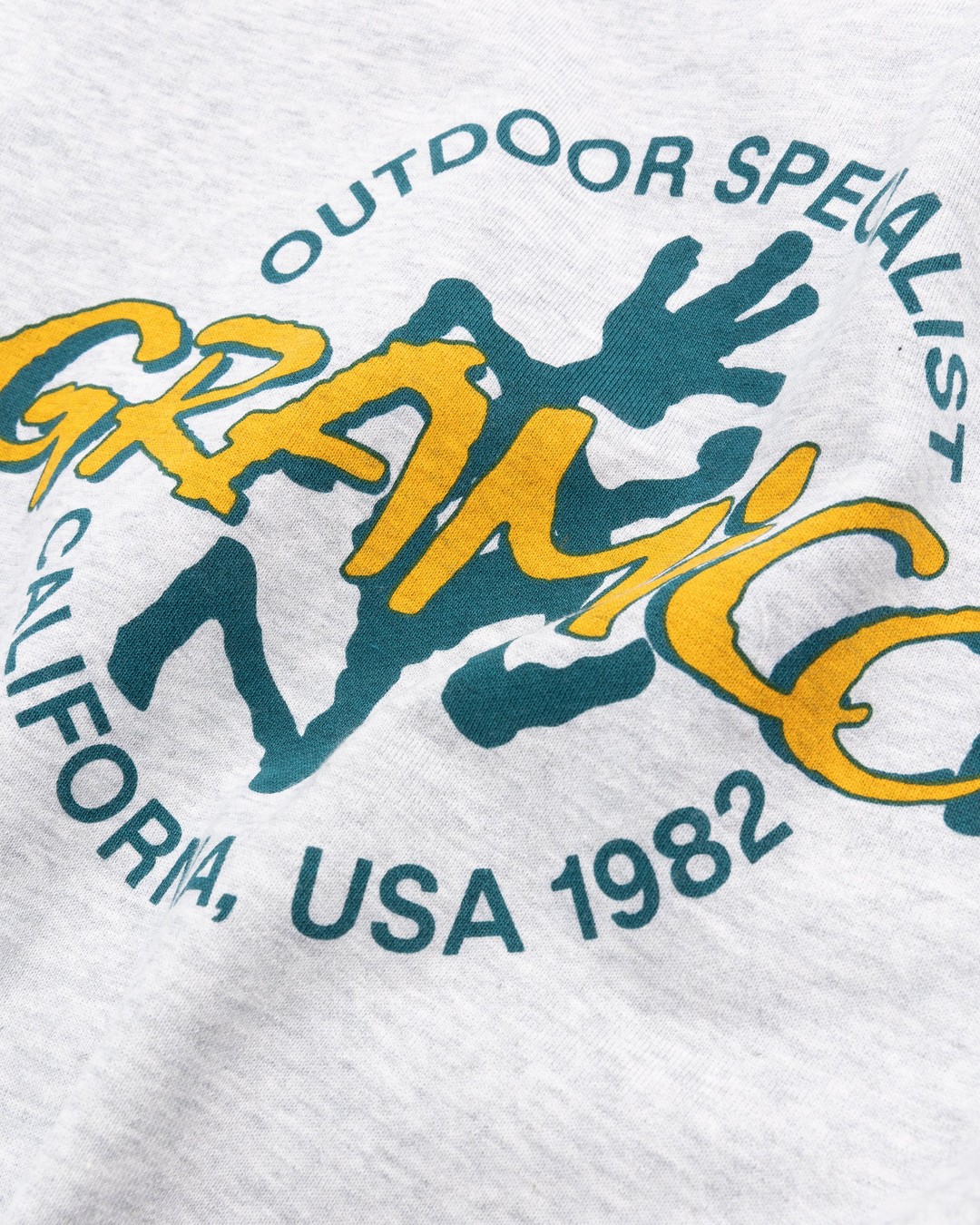 Gramicci – Running Man Hoodie Grey - Sweats - Grey - Image 4