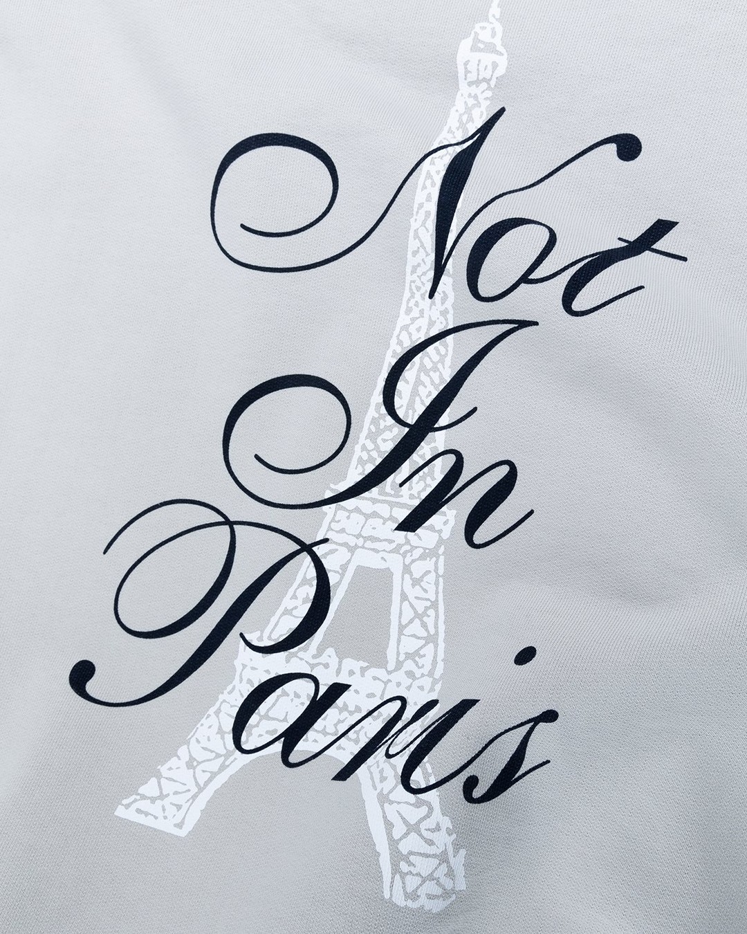 Highsnobiety – Not In Paris 3 Tour Eiffel Crewneck Natural - Sweats - Grey - Image 4
