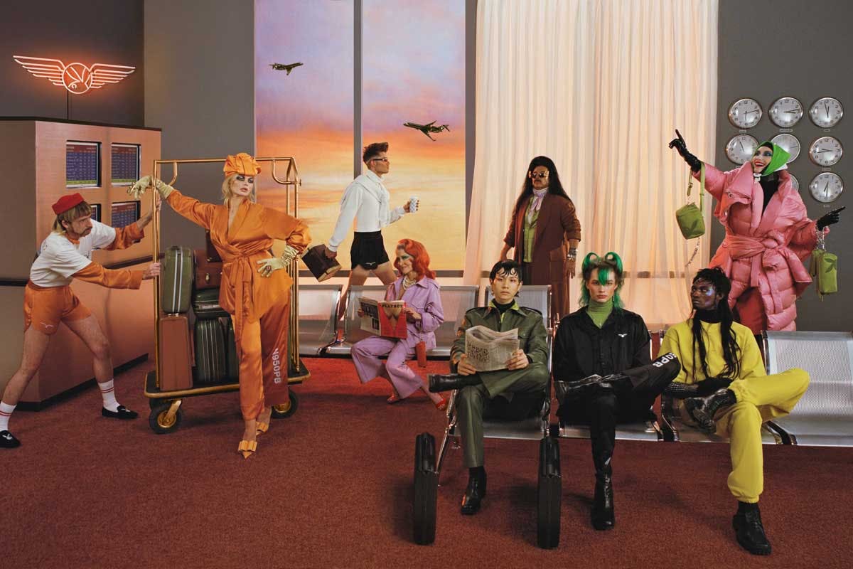 playboy bigbunny clothing luxury lifestyle label brand jet lookbook campaign