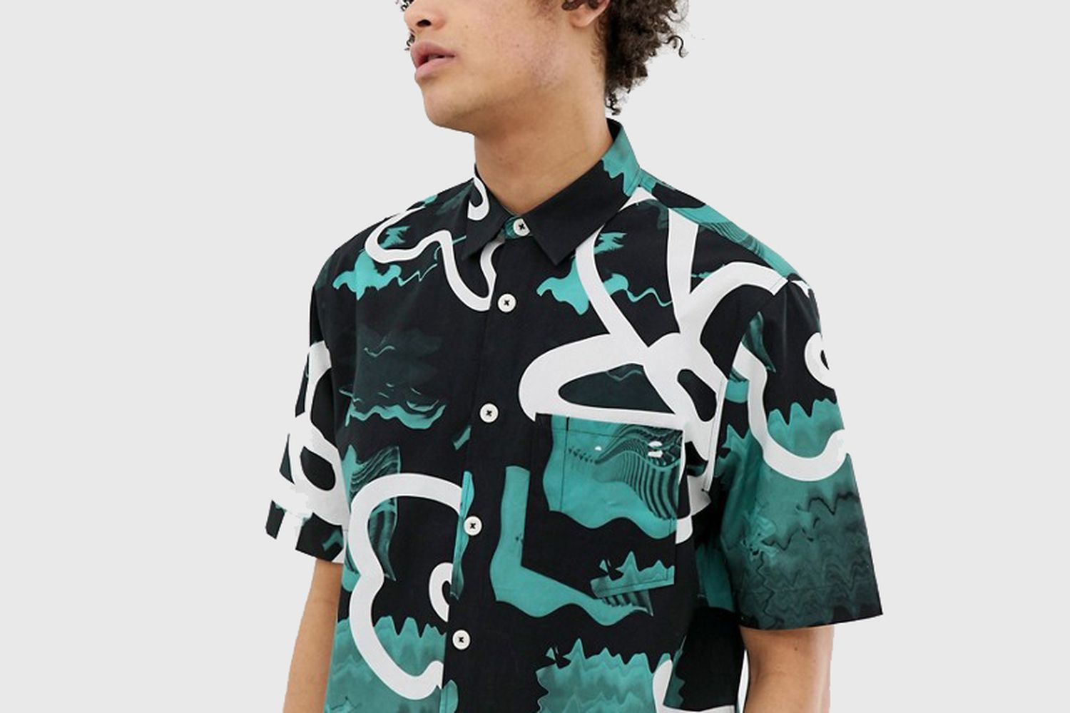 Oversized Short Sleeve Shirt