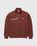 BEINGHUNTED x Highsnobiety – BERLIN, BERLIN 3 Zip Mock Neck Brown - Sweats - Brown - Image 2
