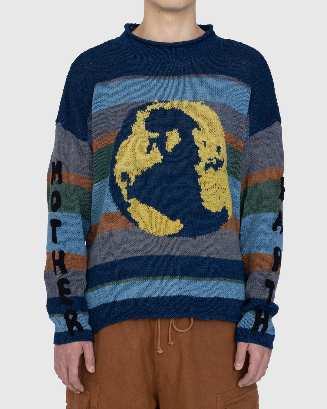Story mfg. – Twinsun Rollneck Striped Mother Earth Multi - Knitwear - Multi - Image 2
