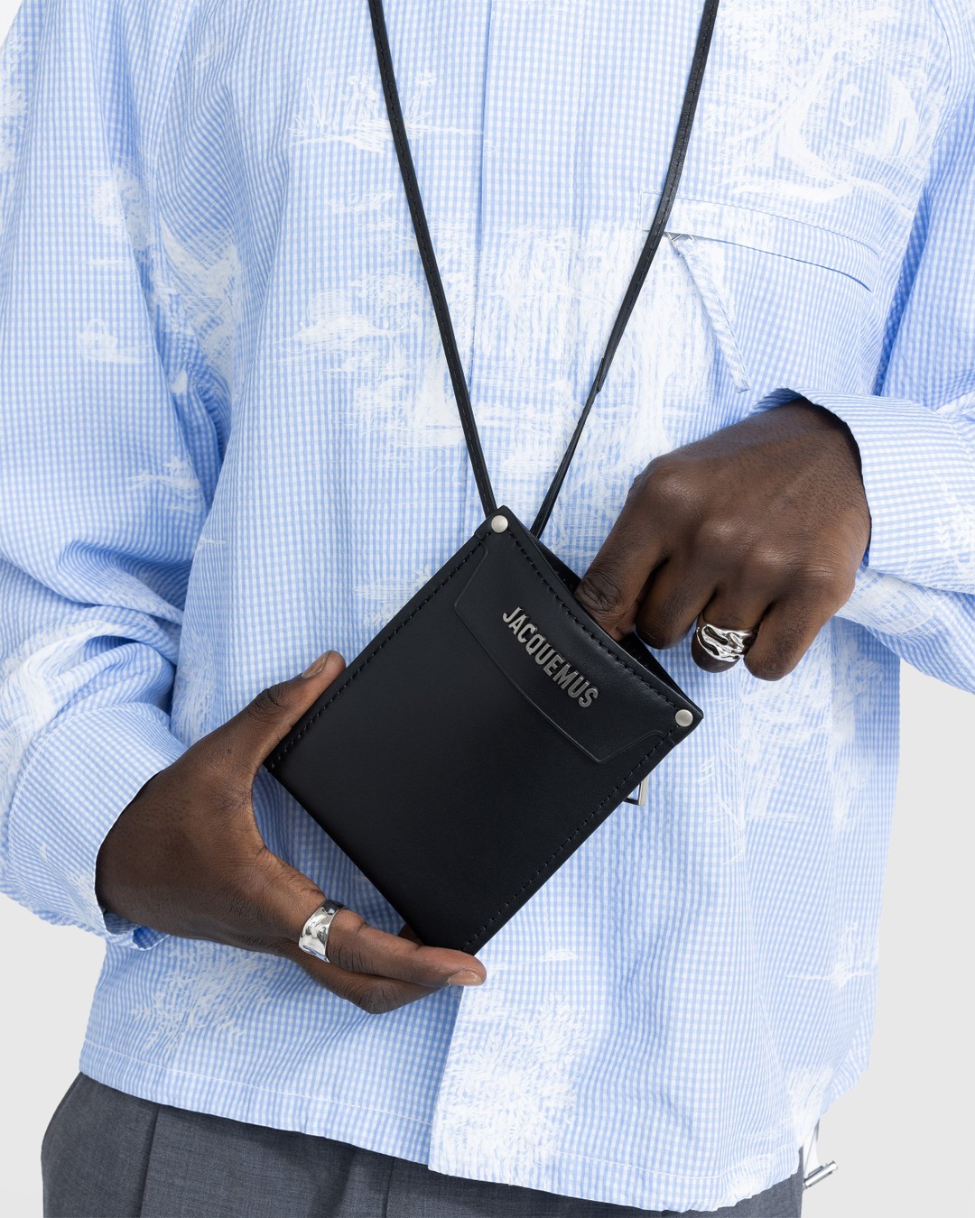 JACQUEMUS – Le Porte Jacquemus Black - Bags - BLACK - Image 4