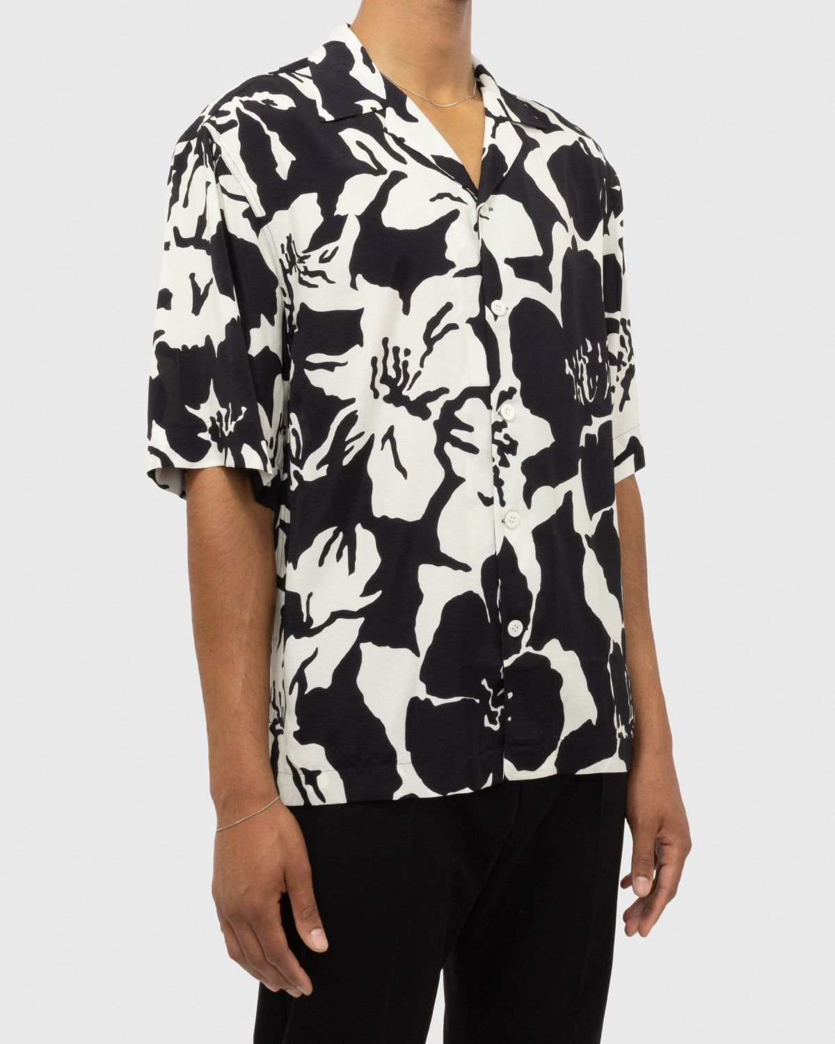 Dries van Noten – Floral Cassi Shirt Multi - Shortsleeve Shirts - Multi - Image 3