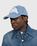 Acne Studios – Cat Print Denim Cap Blue - Hats - Blue - Image 5