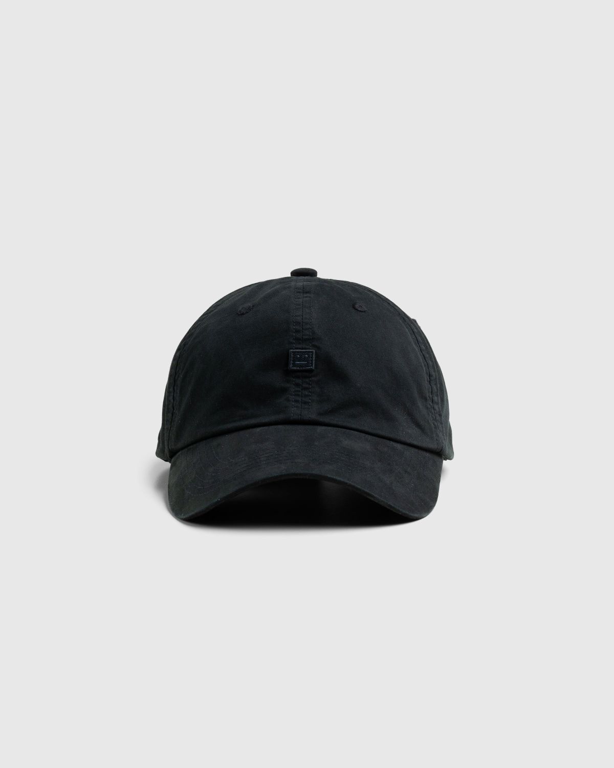 Acne Studios – Face Patch Baseball Cap Black - Hats - Black - Image 2