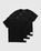 Jil Sander – T-Shirt 3-Pack Black - Tops - Black - Image 1