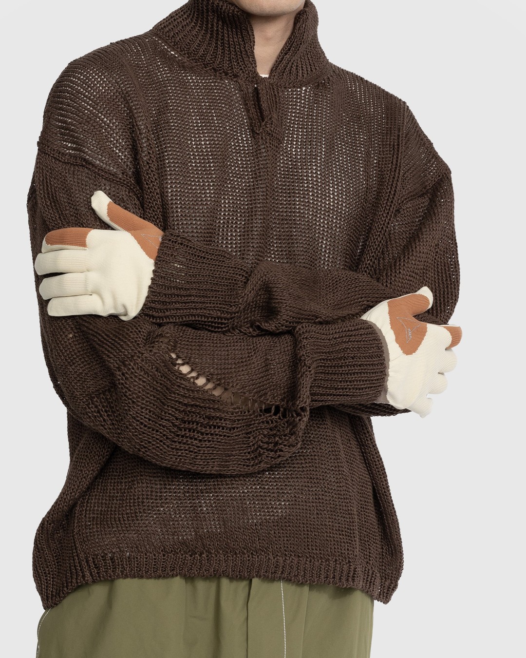 ROA – Workwear Gloves Beige - Gloves - Beige - Image 4