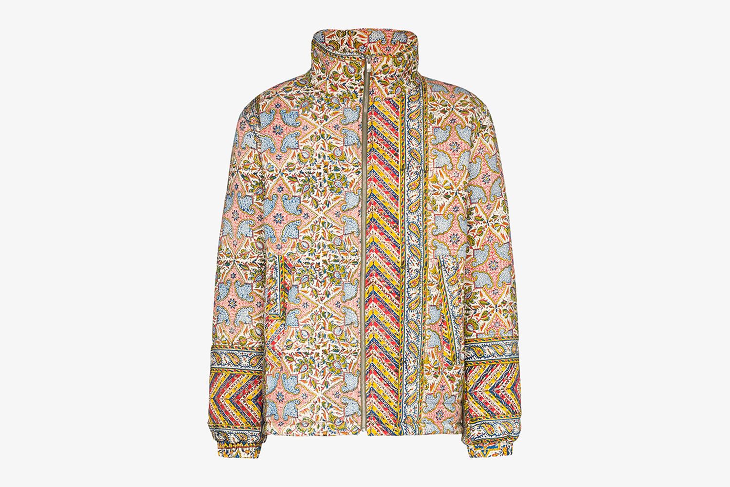 Iranian Print Quilted Jacket