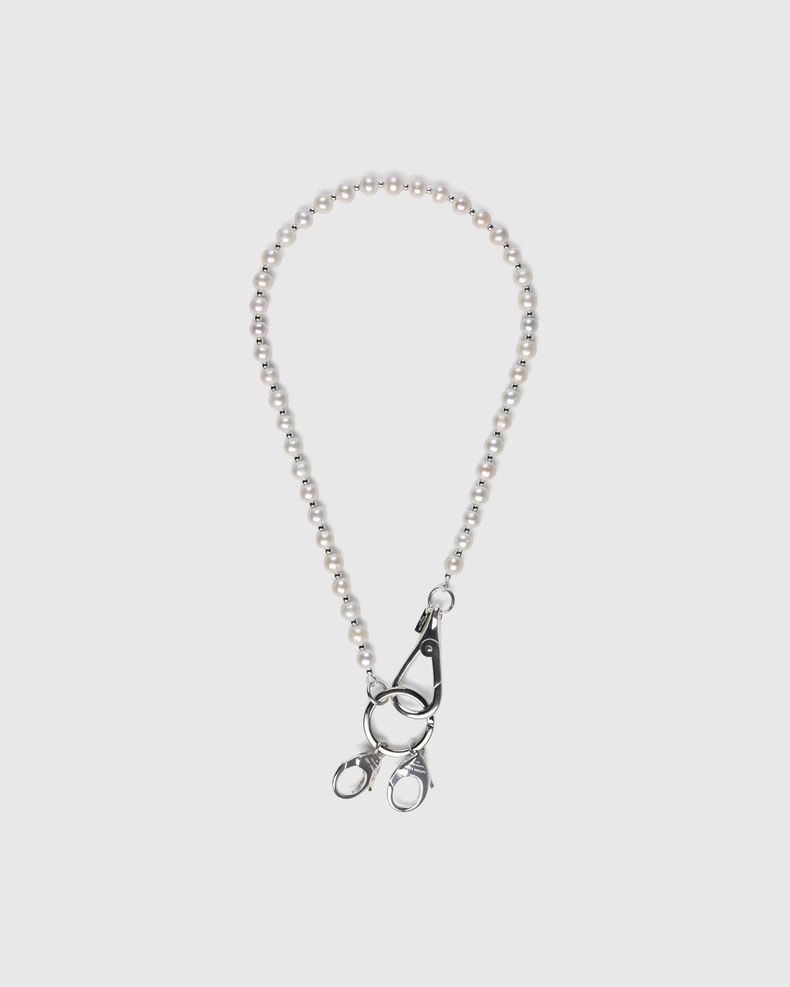 Classic Freshwater Pearl Keychain Natural