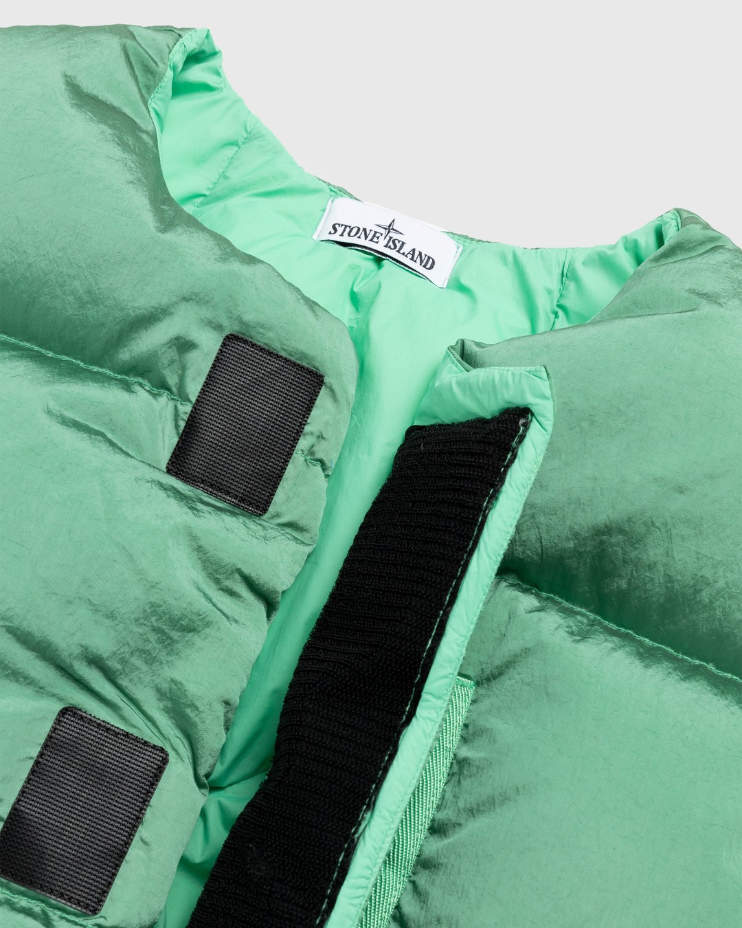 Stone Island – Nylon Metal Down Vest Light Green - Outerwear - Green - Image 3
