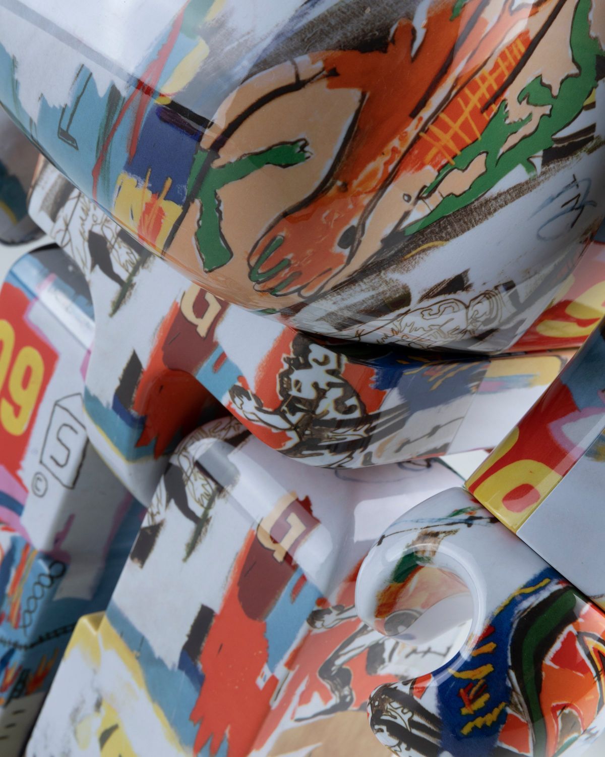 Medicom – Be@rbrick Andy Warhol x Jean-Michel Basquiat #4 400% Multi - Art & Collectibles - Multi - Image 6