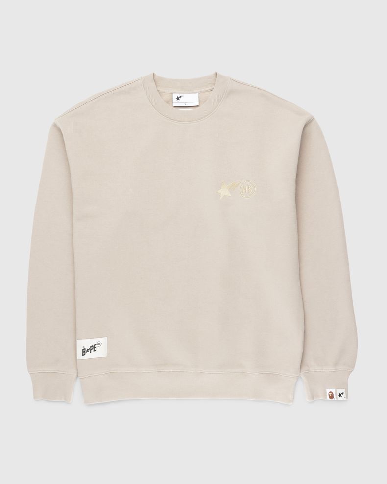 Heavy Washed Crewneck Beige