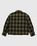 Highsnobiety – Plaid Zip Shirt Green Black - Shirts - Green - Image 2