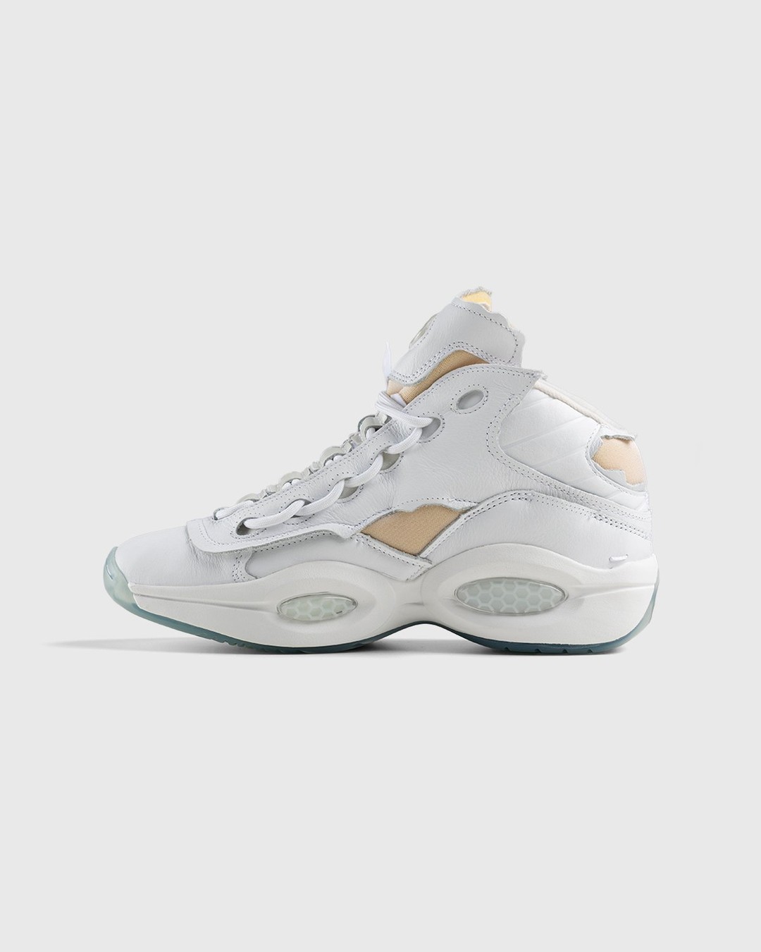Reebok x Maison Margiela – Question Mid Memory Of White - Sneakers - White - Image 2