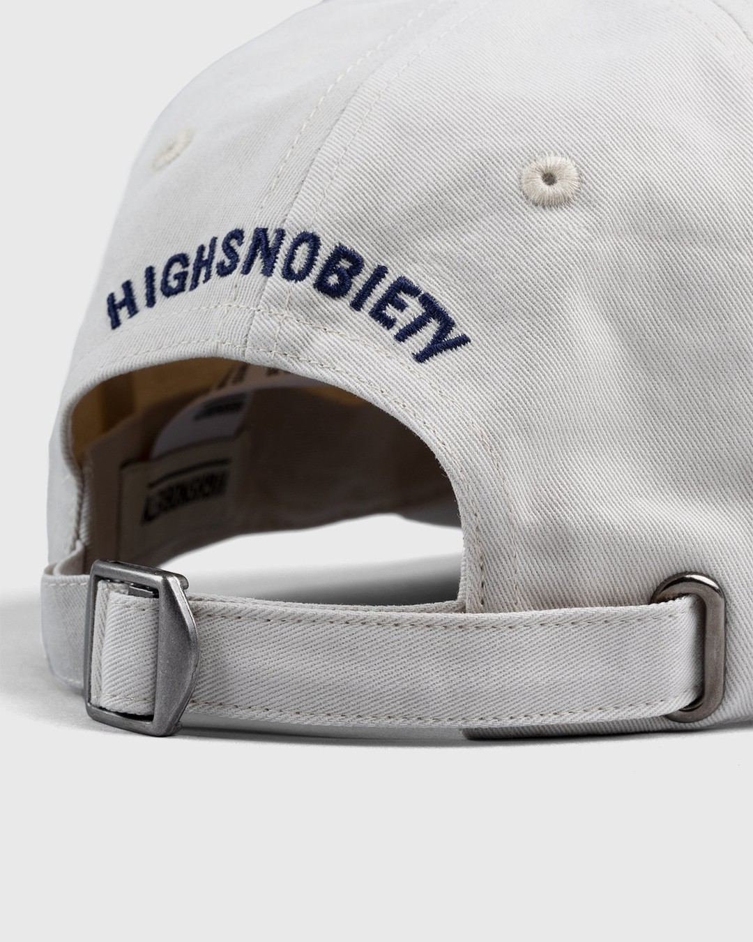 Highsnobiety – Not In Paris 3 Logo Cap Natural - Hats - Beige - Image 4