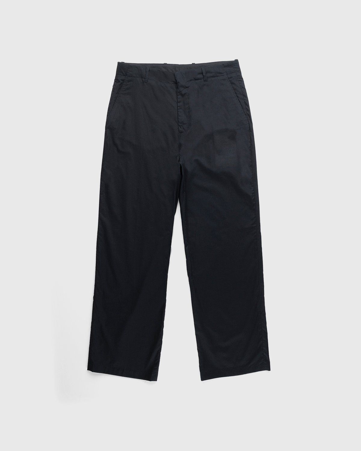 Our Legacy – Borrowed Chino Black Voile - Pants - Black - Image 1