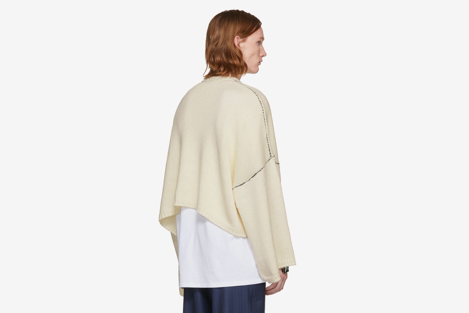 Oversized 'I Love You' Sweater