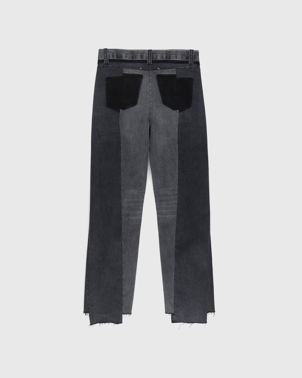 Maison Margiela – Spliced Jeans Black - Pants - Black - Image 2