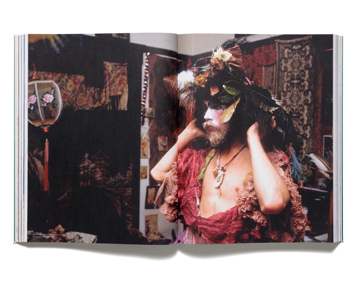BEARDED LADIES - Hibiscus of The Cockettes photographed by Joshua Freiwald
in 1970. From 'Acne Paper' issue 6, 2008.