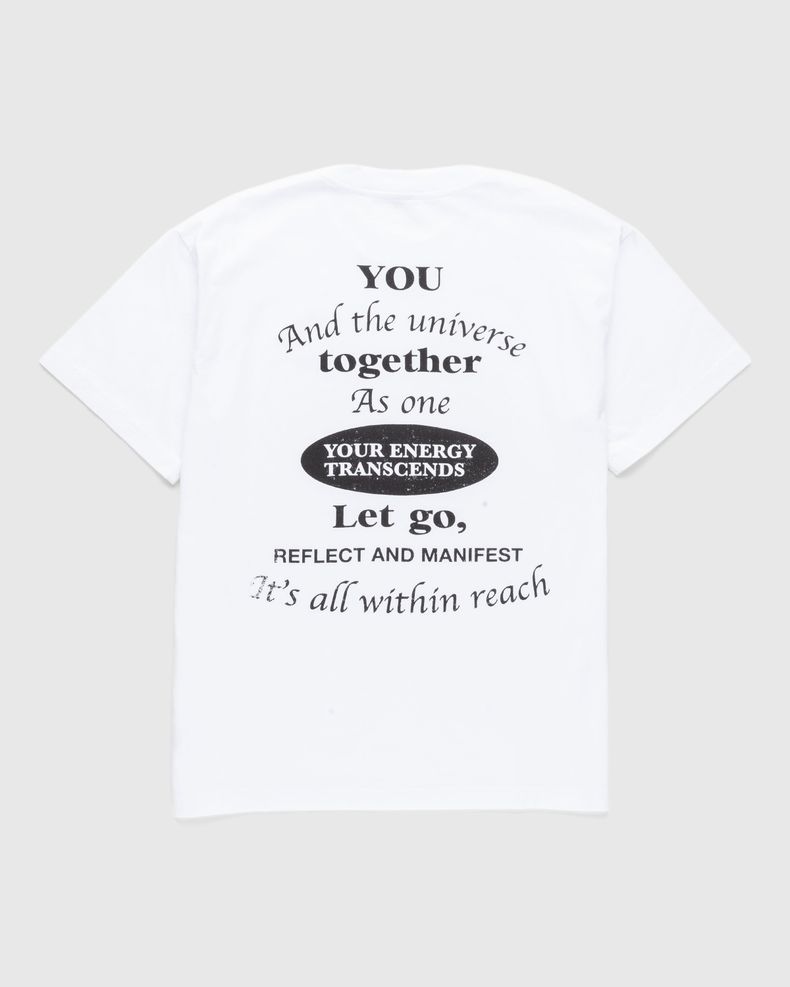 Reflect and Manifest Washed T-Shirt White