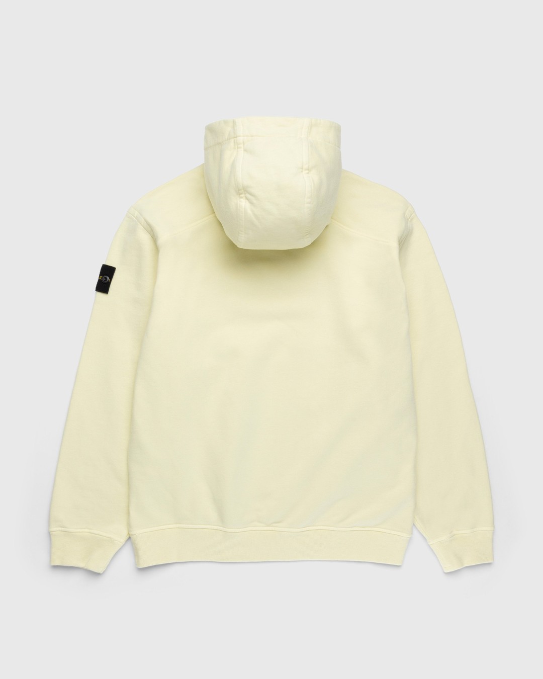 Stone Island – Garment-Dyed Fleece Hoodie Butter - Sweats - Beige - Image 2