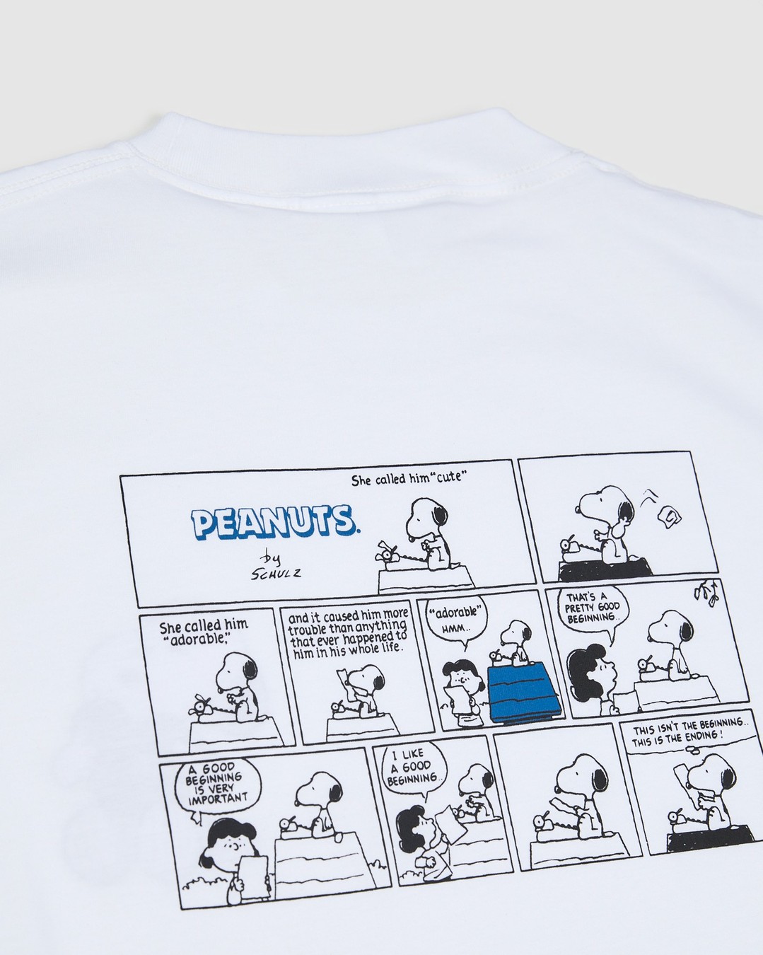 Colette Mon Amour x Soulland – Snoopy Comics White T-Shirt - Tops - White - Image 5