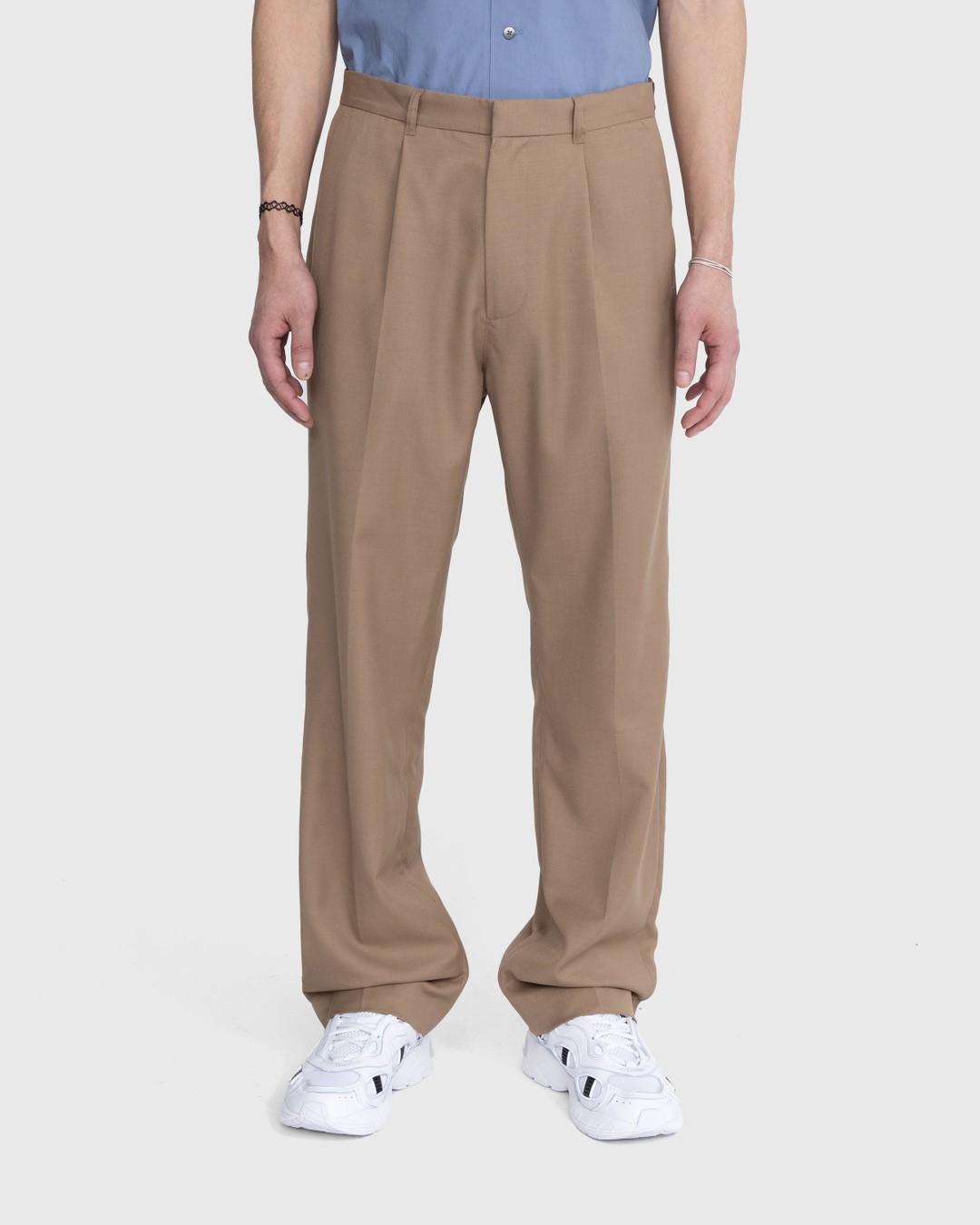 Highsnobiety – Tropical Wool Suiting Pants Sand | Highsnobiety Shop