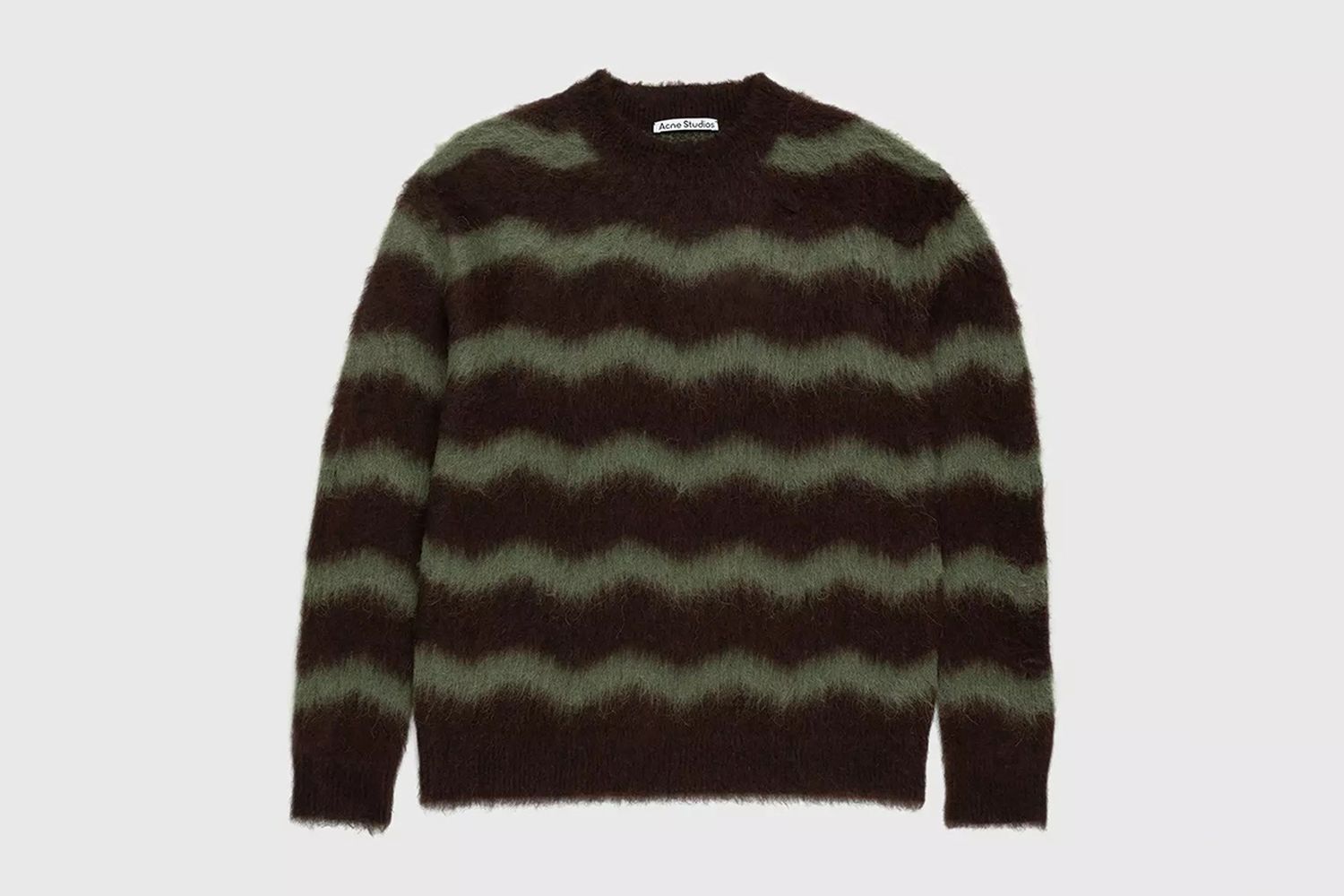 Striped Fuzzy Sweater